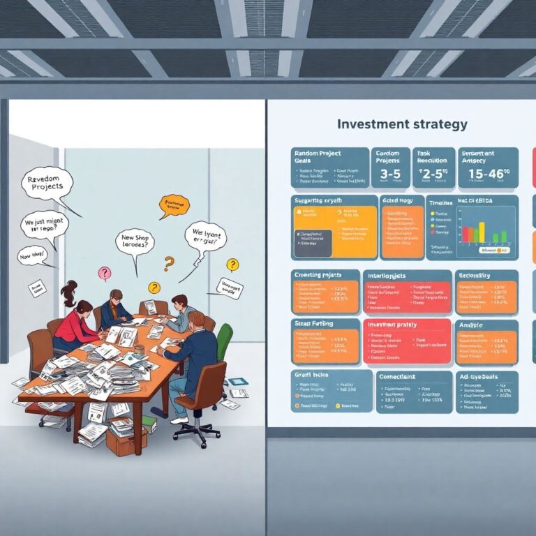 Инвестиционная стратегия компании: путь от постановки целей до Kpi портфеля