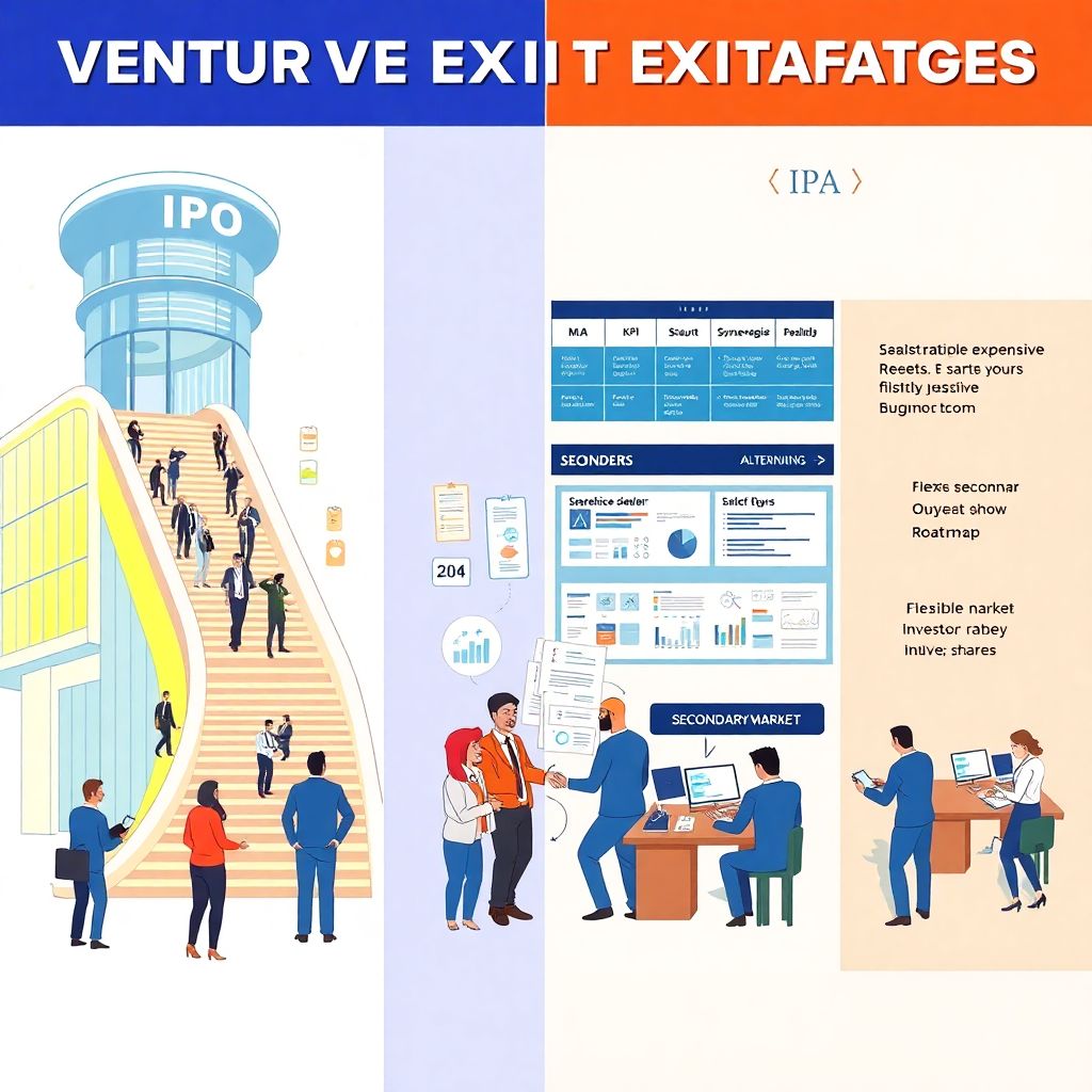 Стратегии выхода из венчурных проектов: Ipo, M&a и вторичные сделки