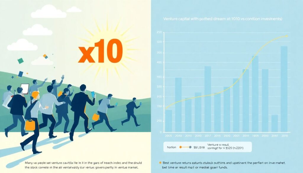 Венчурный капитал vs. классические активы: как определить оптимальную долю высокорискованных проектов в портфеле - иллюстрация