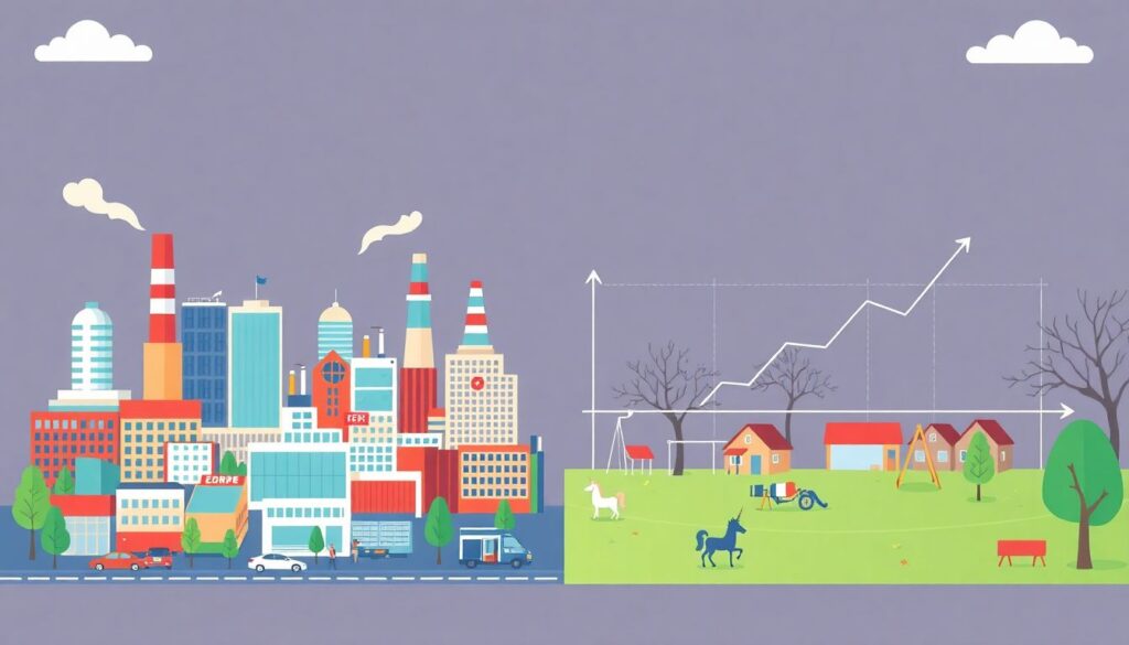 Фондовый рынок США, Европы и Азии: сравнительный анализ оценок и перспектив на ближайшие годы - иллюстрация