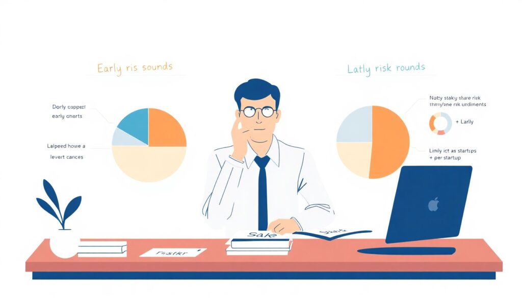 Венчурный портфель: как сбалансировать ранние стадии и поздние раунды для оптимального профиля риска - иллюстрация