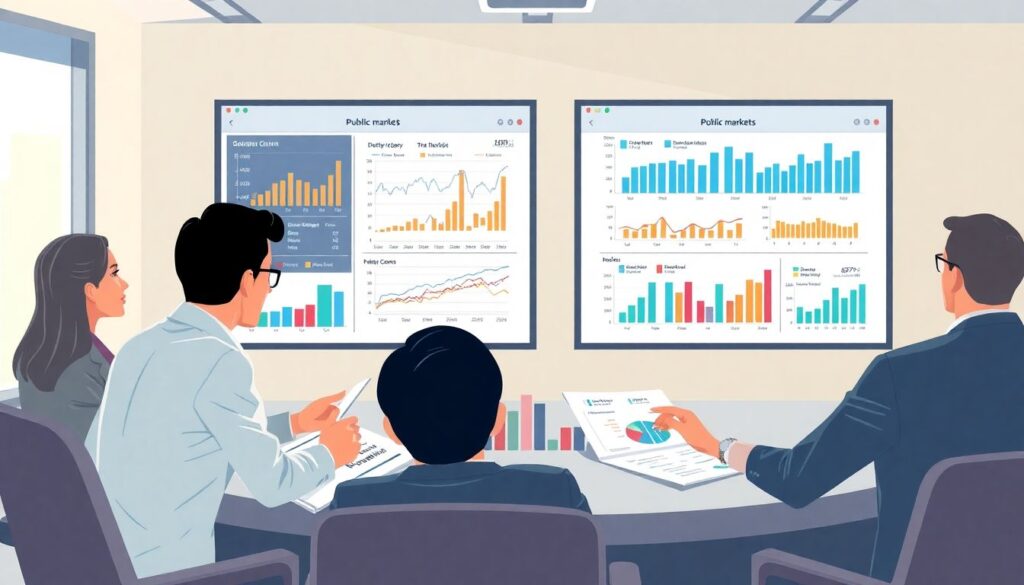 Инвестиции в частные компании vs публичный рынок: плюсы, минусы и критерии выбора для состоятельных клиентов - иллюстрация