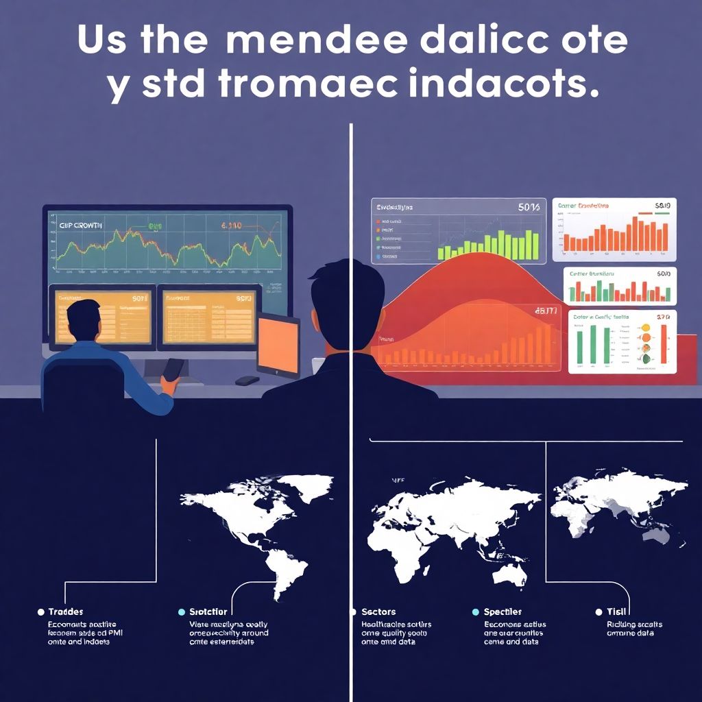 Макроэкономические индикаторы ВВП, Pmi и деловой активности в инвестициях