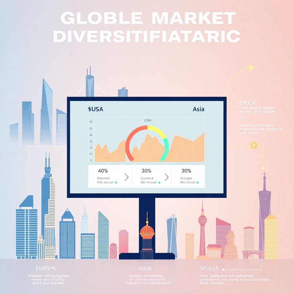 Фондовый рынок США, Европы и Азии: сравнительный анализ диверсификации портфеля
