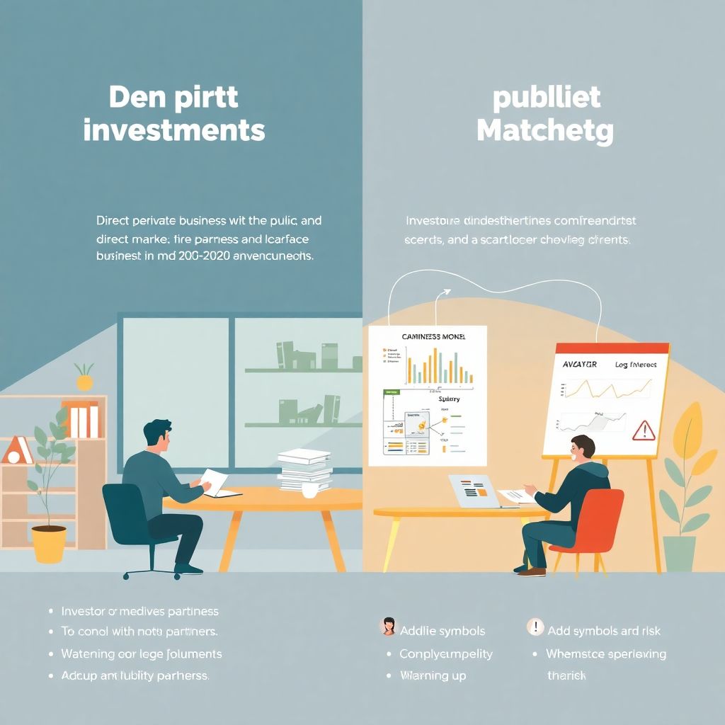 Прямые инвестиции и публичный рынок: сравнение рисков и доходности