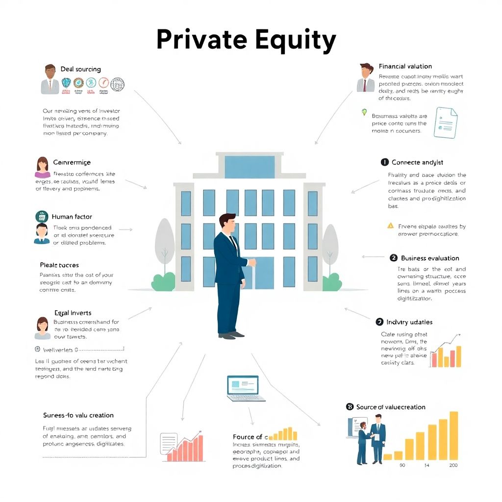 Инвестиции в частный капитал (private equity): этапы сделки и оценка компаний