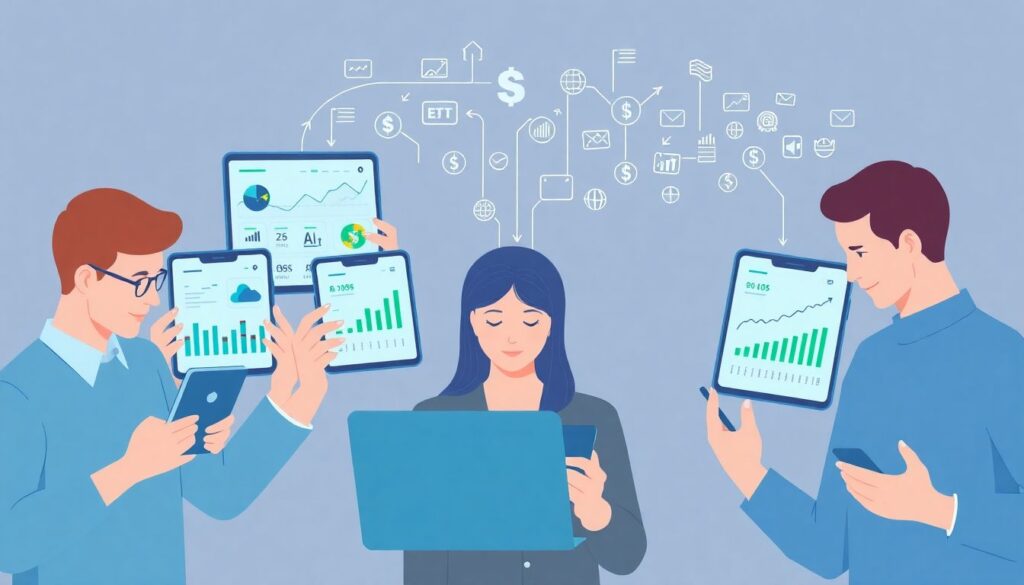 Цифровизация финансовых рынков: как финтех меняет управление капиталом и доступ к инвестициям - иллюстрация