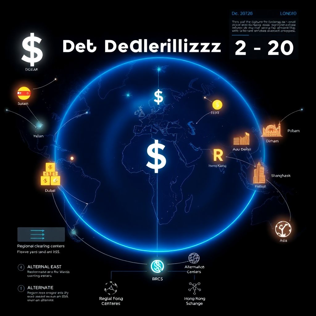 Дедолларизация и новые финансовые центры: трансформация мировых рынков капитала