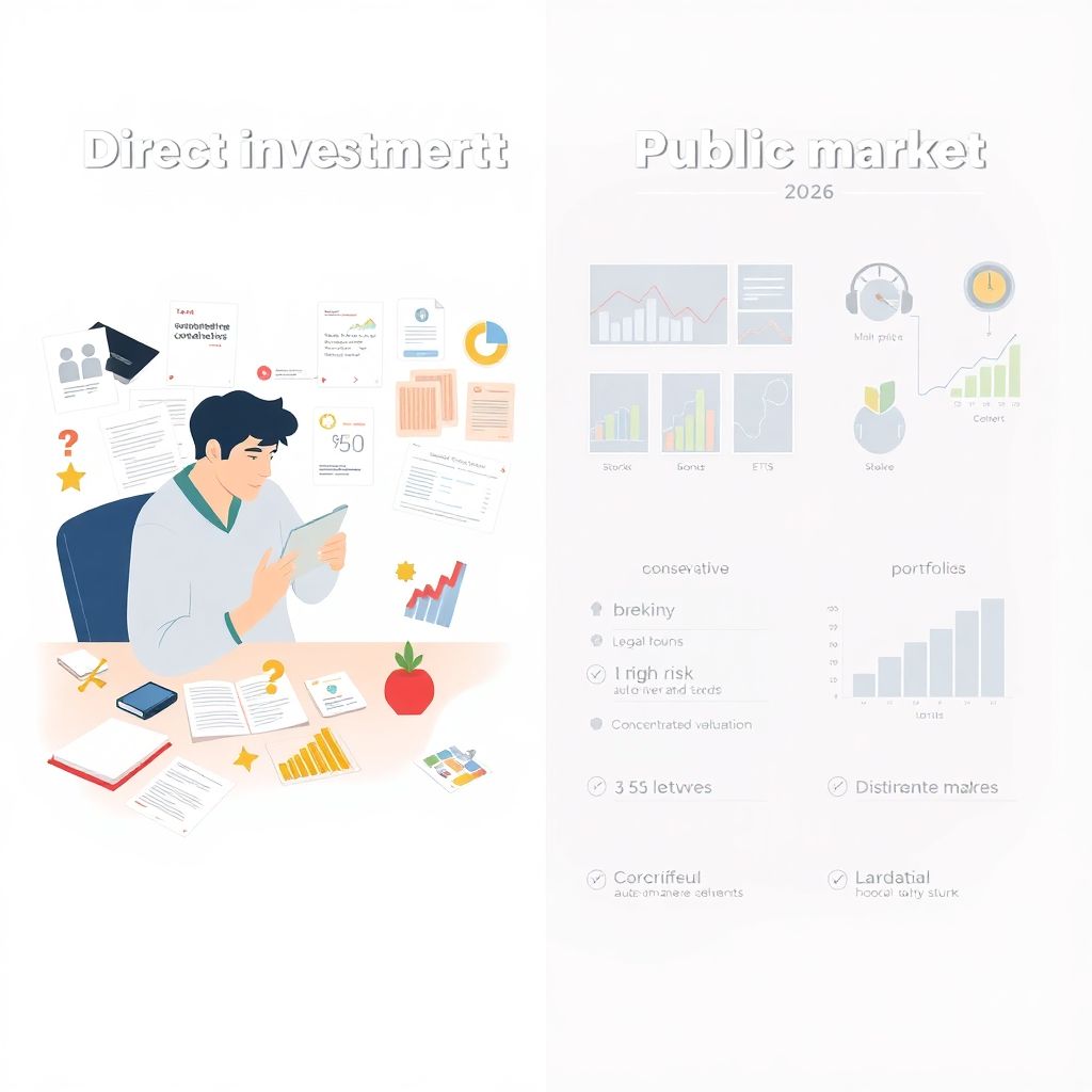 Прямые инвестиции или публичный рынок: как выбрать по профилю риска